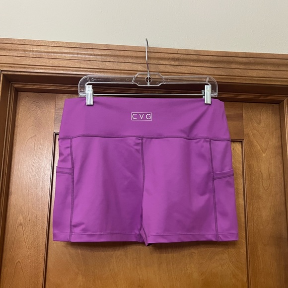 Constantly Varied Gear Spandex Shorts with Pockets Purple Size XL - Picture 1 of 6